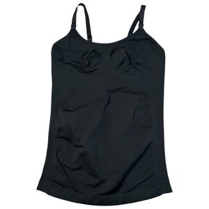 Cake Lingerie‎ Maternity Nursing Tank Top M Black Convertible Camisole Style